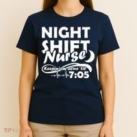 Night Shift Nurse T-Shirt thumb 4