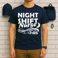 Night Shift Nurse T-Shirt thumb 6