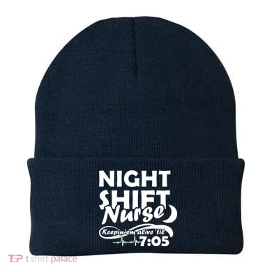 Night Shift Nurse Beanie
