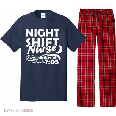 Night Shift Nurse Pajama Set