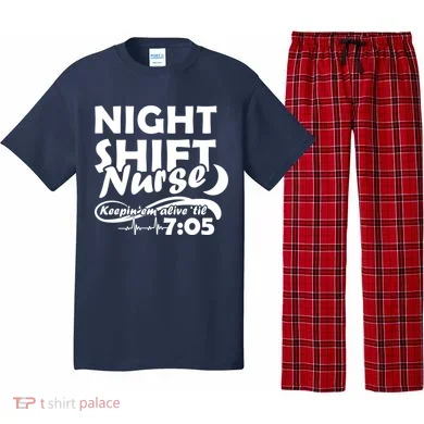 Night Shift Nurse Pajama Set