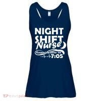 Night Shift Nurse Ladies Essential Flowy Tank thumb 0