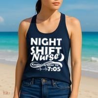 Night Shift Nurse Women's Tank Top thumb 2