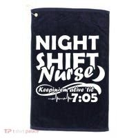 Night Shift Nurse Golf Towel thumb 0