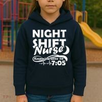 Night Shift Nurse Kids Hoodie thumb 3