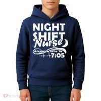 Night Shift Nurse Kids Hoodie thumb 4