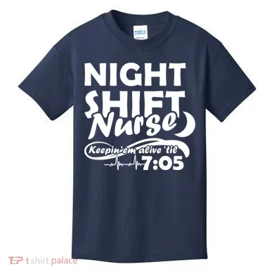 Night Shift Nurse Kids T-Shirt