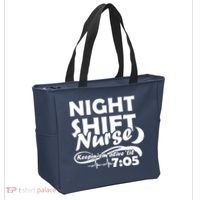 Night Shift Nurse Tote Bag thumb 2