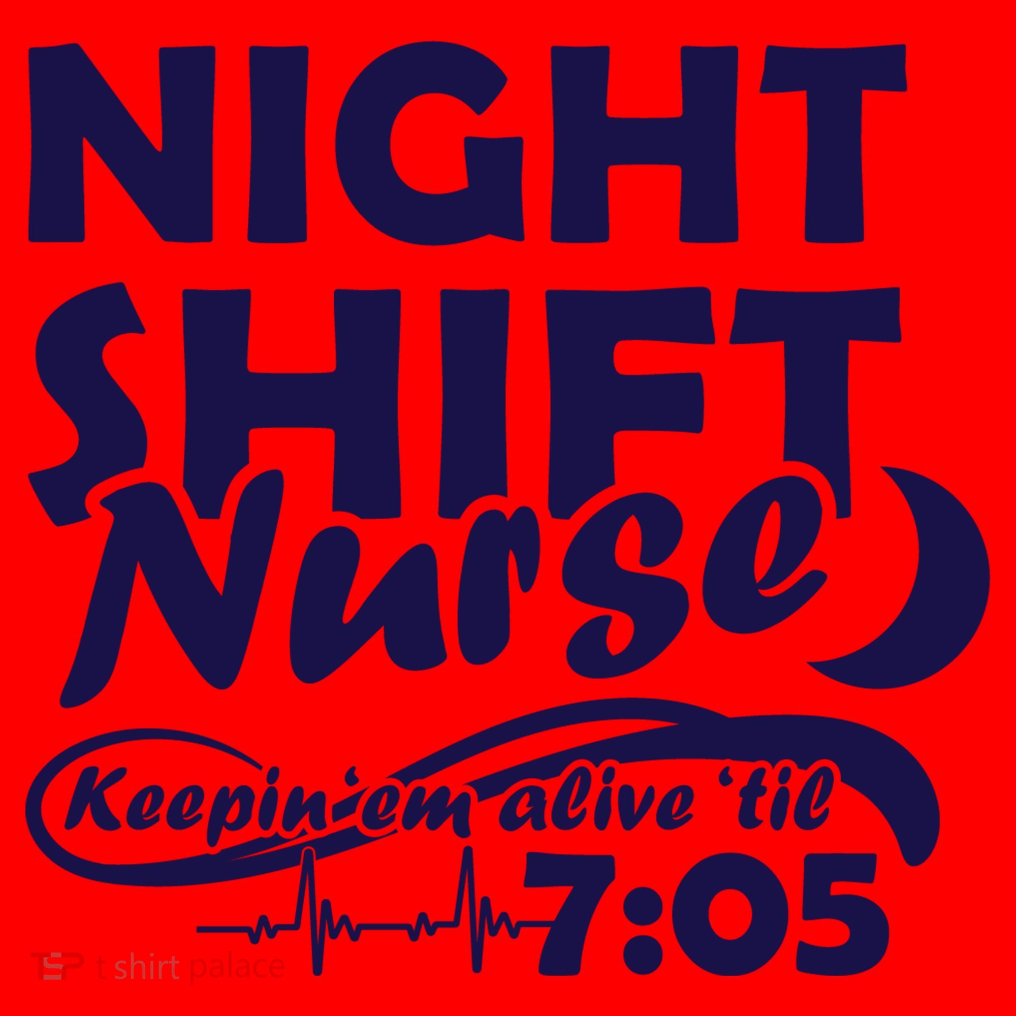Night Shift Nurse Santa Hat