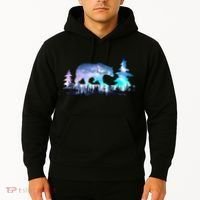 Night Sky Wilderness Bear Hoodie thumb 2