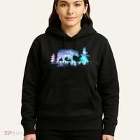 Night Sky Wilderness Bear Hoodie thumb 5