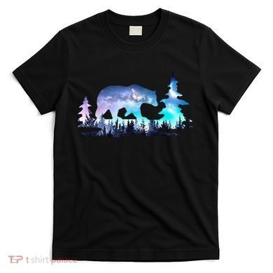 Night Sky Wilderness Bear T-Shirt