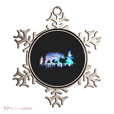 Night Sky Wilderness Bear Ornament