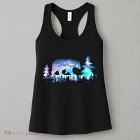 Night Sky Wilderness Bear Women's Tank Top thumb 3