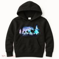 Night Sky Wilderness Bear Kids Hoodie thumb 0