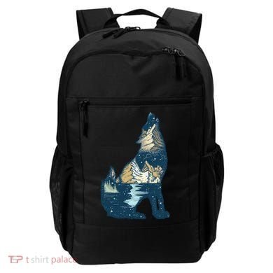 Night Wolf Wilderness Backpack