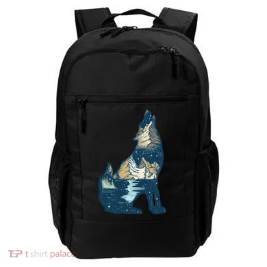 Night Wolf Wilderness Backpack
