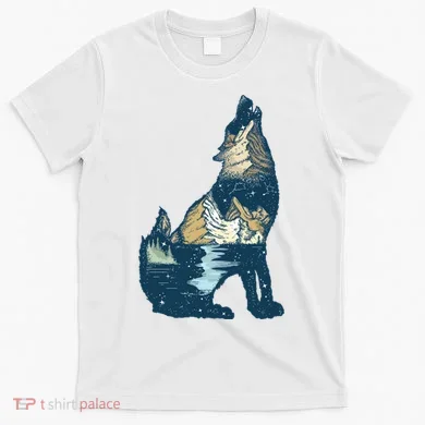 Night Wolf Wilderness T-Shirt