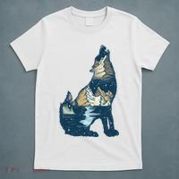 Night Wolf Wilderness T-Shirt thumb 5