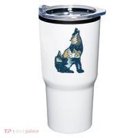 Night Wolf Wilderness Tumbler thumb 0