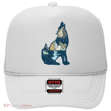 Night Wolf Wilderness Hat