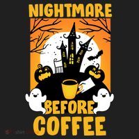 Nightmare Before Coffee Women's Sweatshirt thumb 2