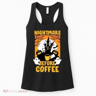 Nightmare Before Coffee Women's Tank Top