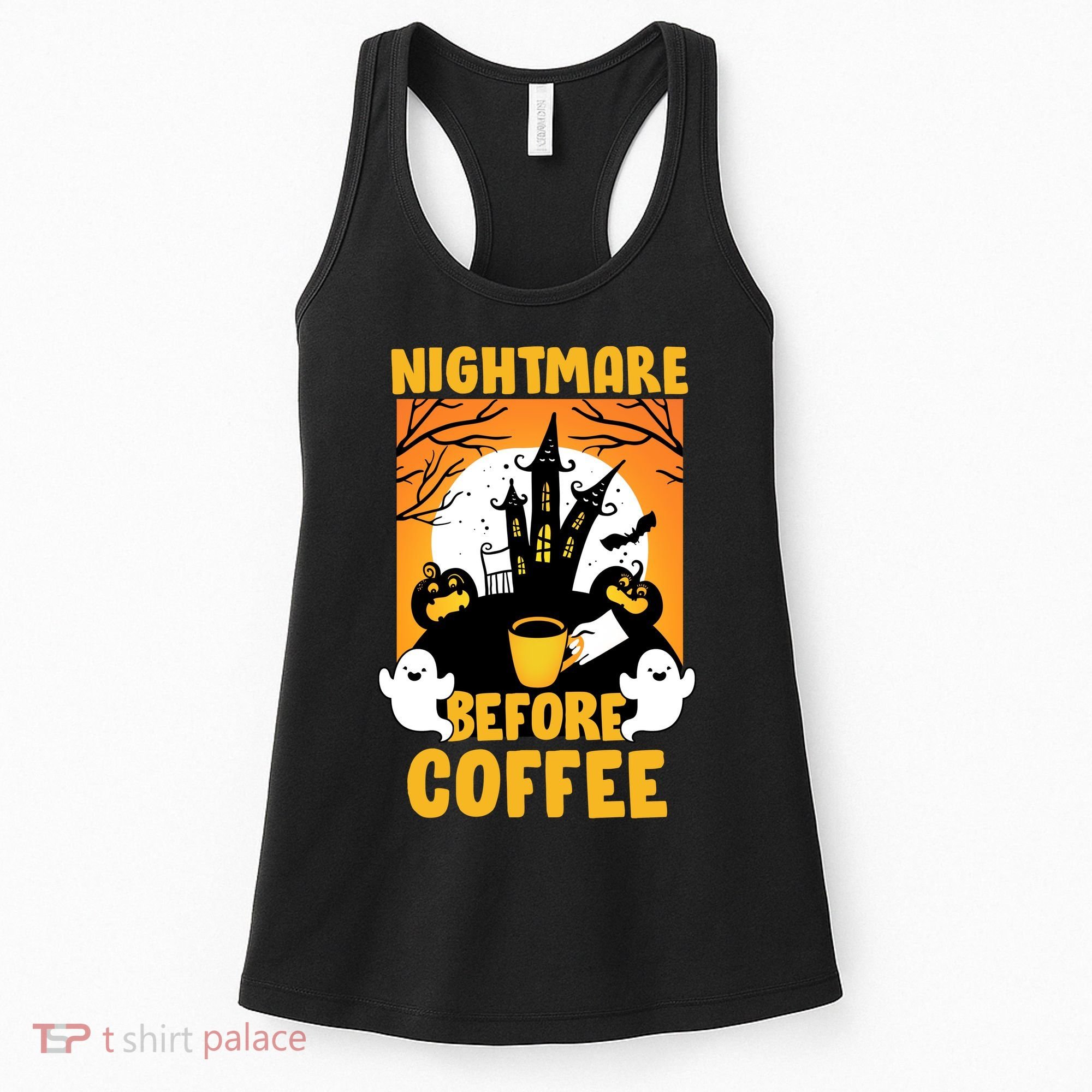 Nightmare Before Coffee Women's Tank Top