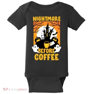 Nightmare Before Coffee Baby Bodysuit