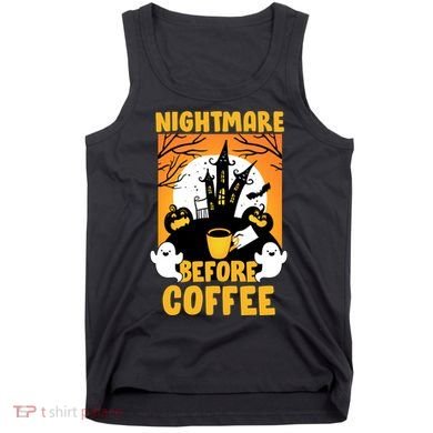 Nightmare Before Coffee Tank Top