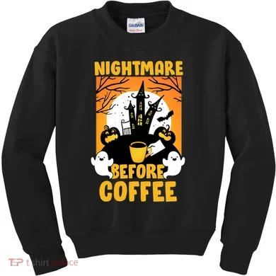 Nightmare Before Coffee Kids Sweatshirt