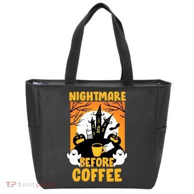 Nightmare Before Coffee Tote Bag