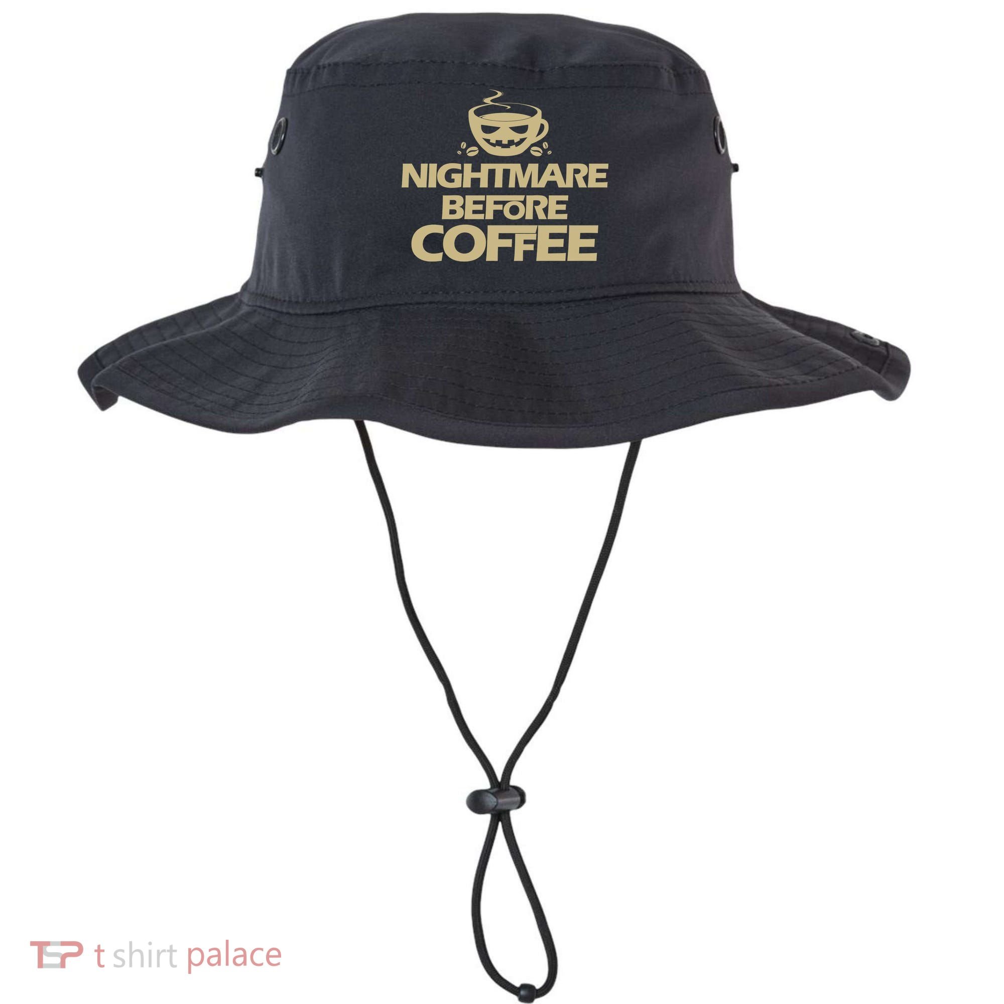 Nightmare Before Coffee Halloween Bucket Hat