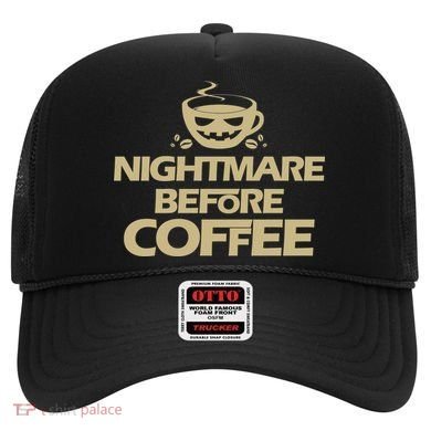 Nightmare Before Coffee Halloween Hat