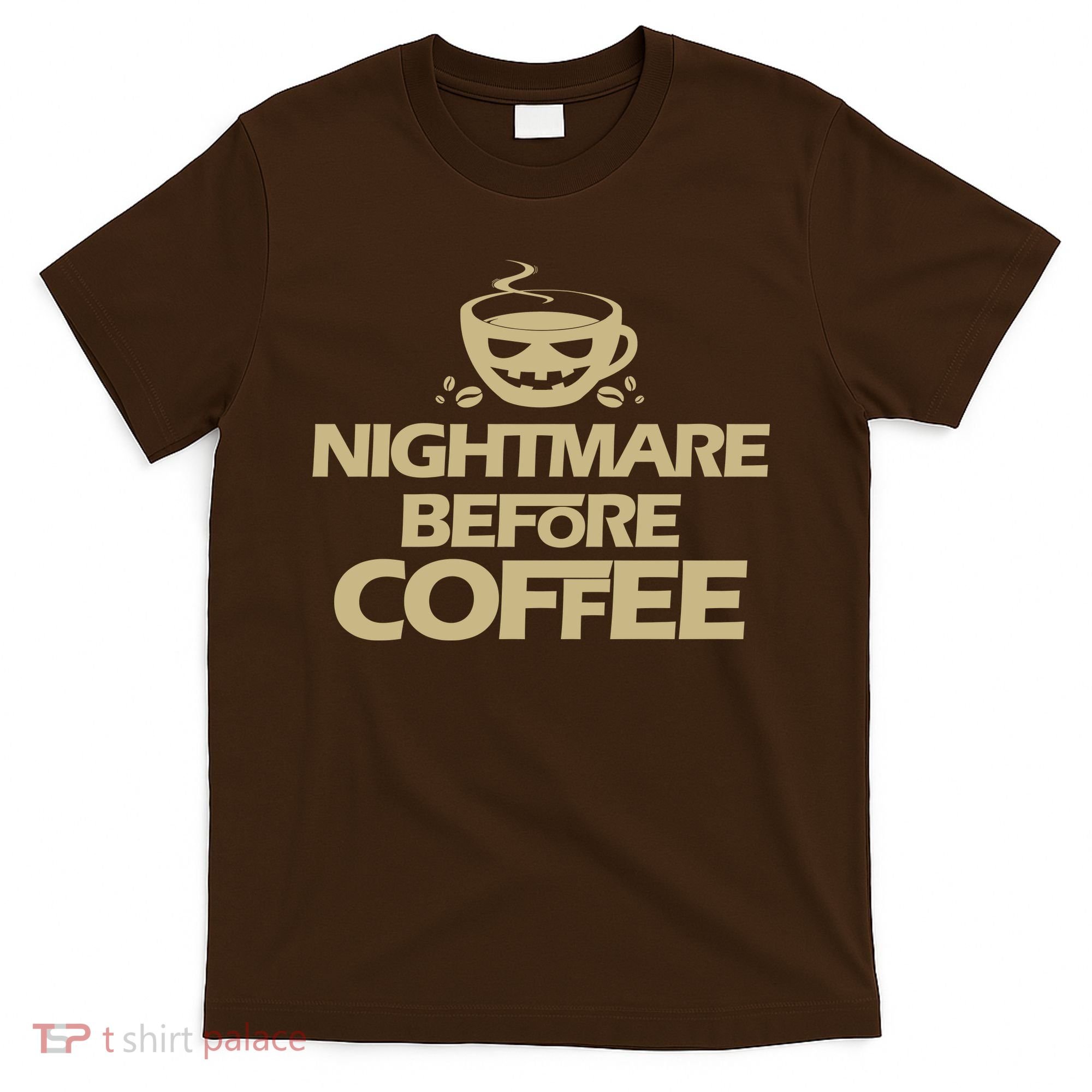 Nightmare Before Coffee Halloween T-Shirt