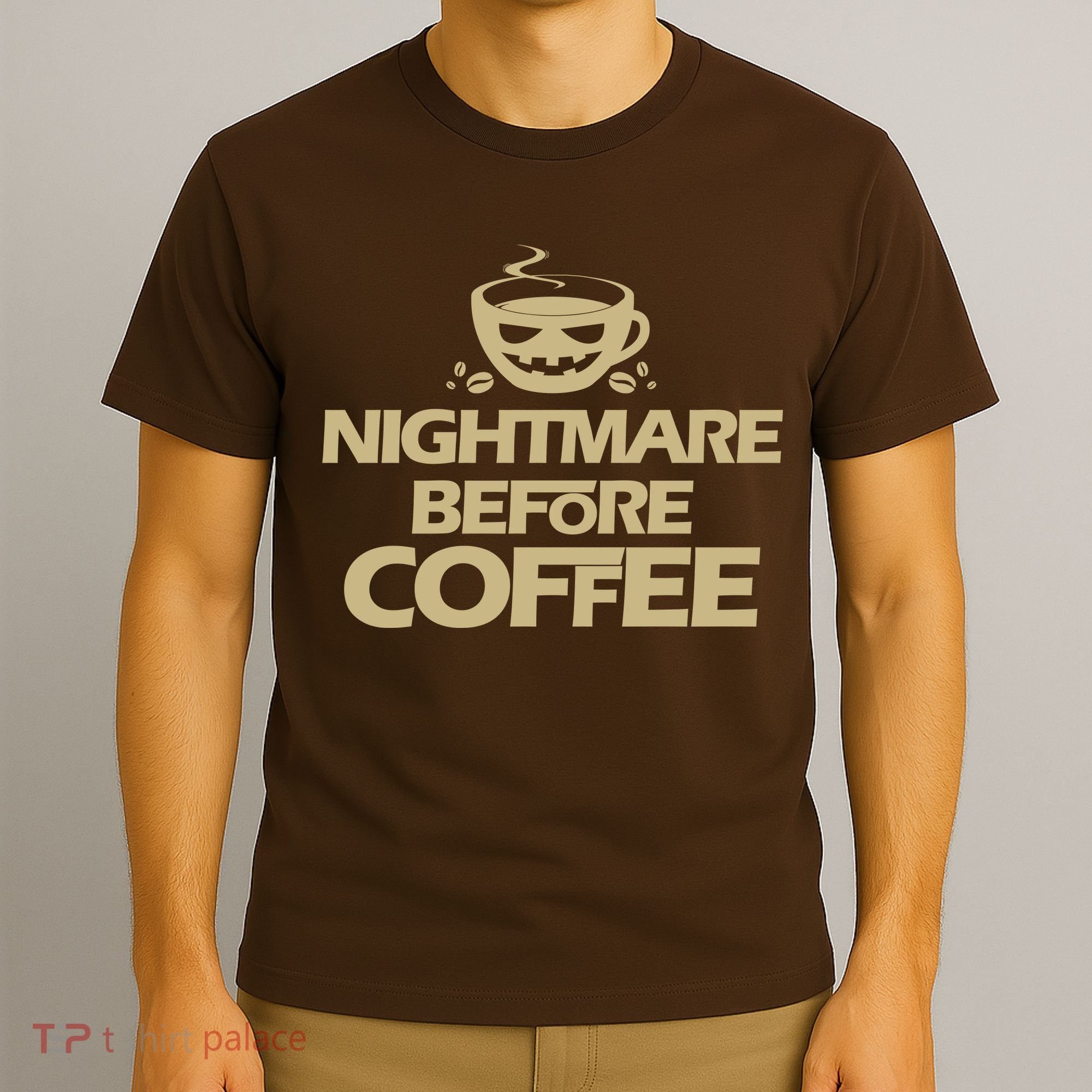 Nightmare Before Coffee Halloween T-Shirt