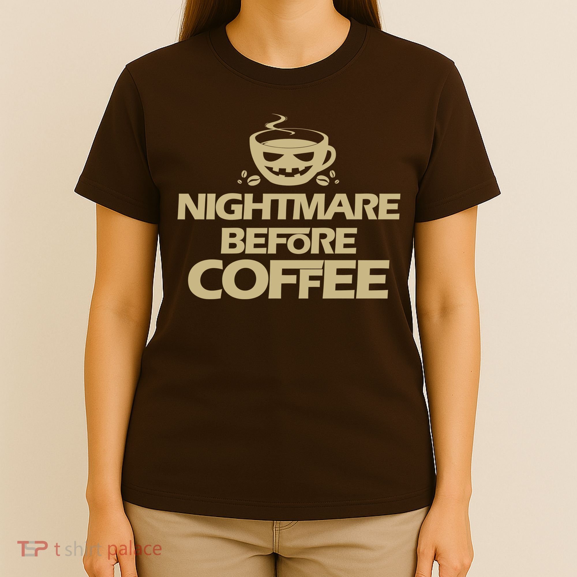 Nightmare Before Coffee Halloween T-Shirt