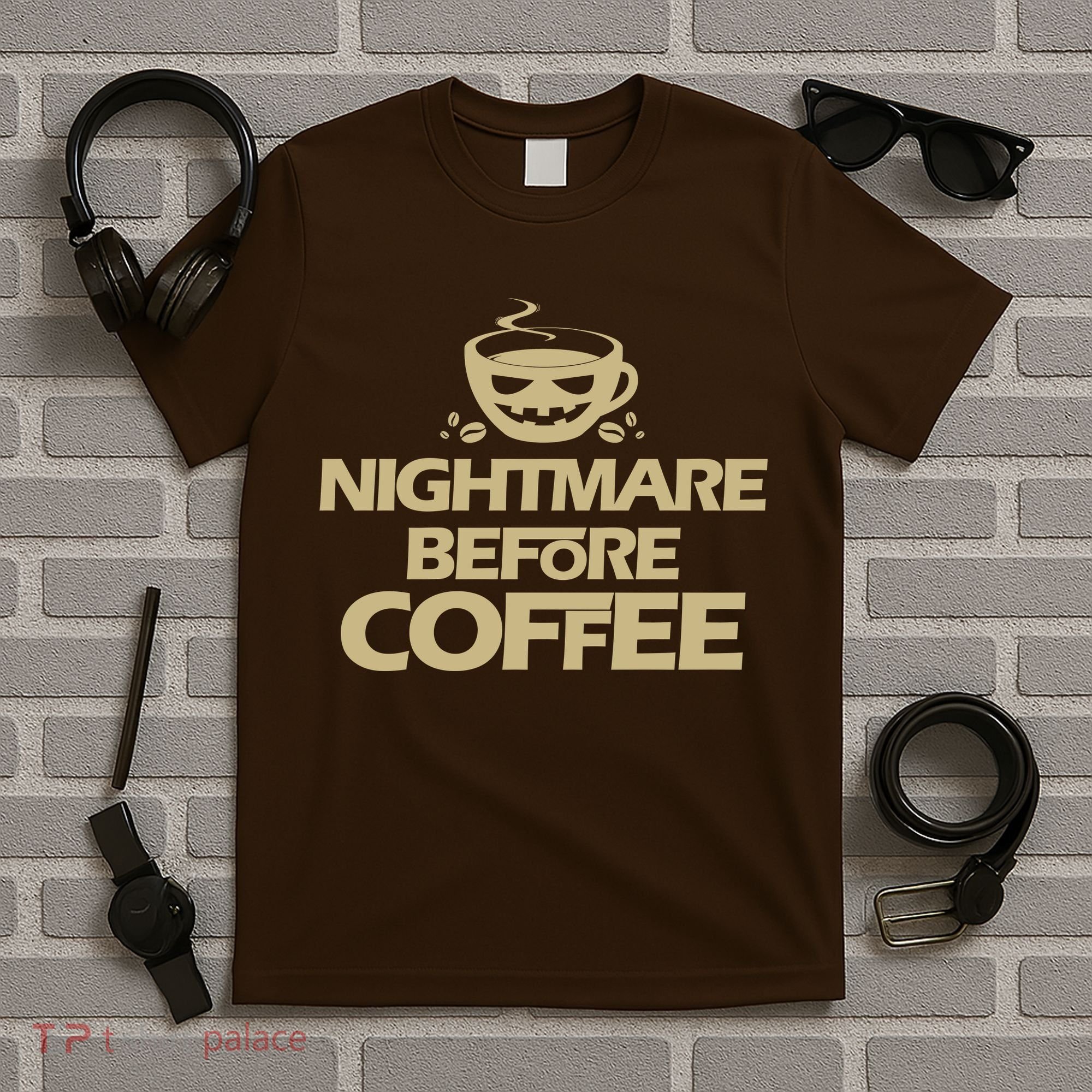 Nightmare Before Coffee Halloween T-Shirt