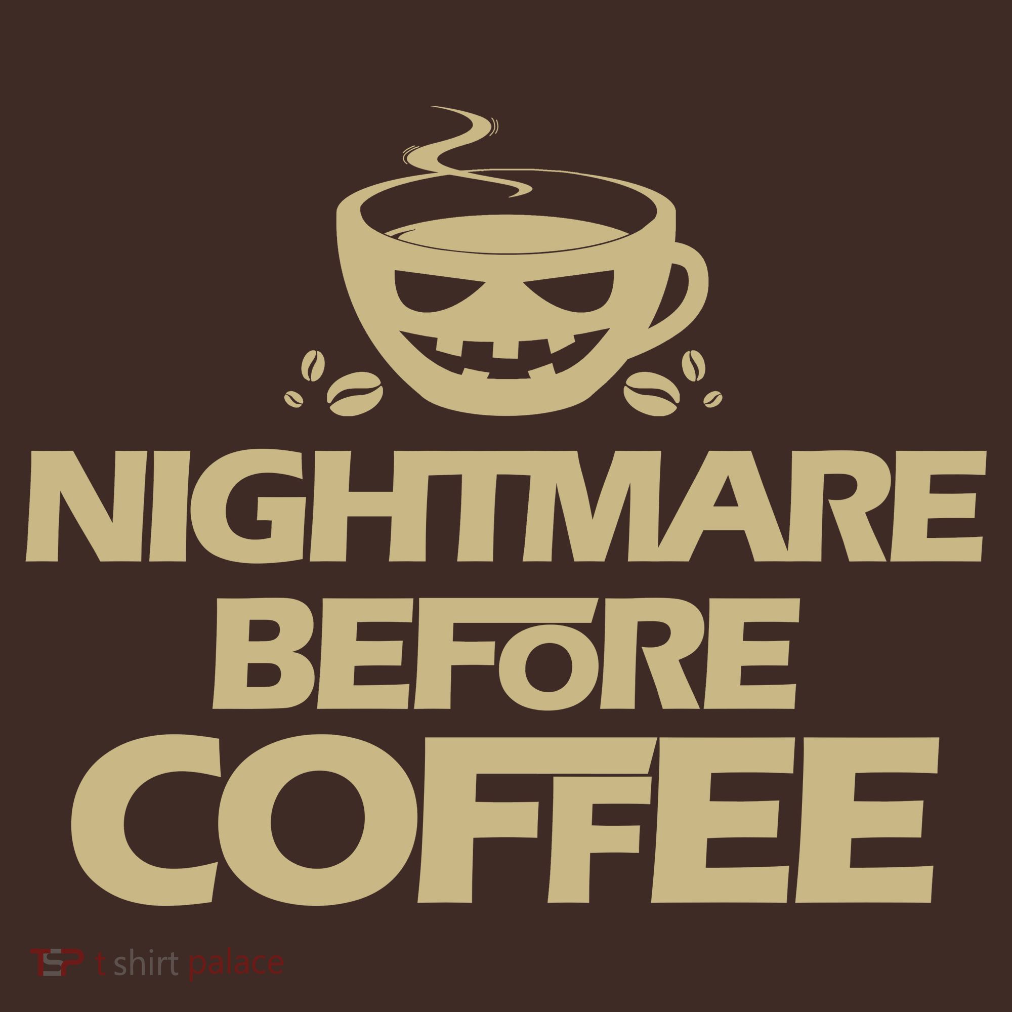Nightmare Before Coffee Halloween Mousepad