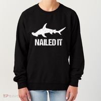 Nailed It Hammerhead Shark Tee Funny Shark Women's Sweatshirt thumb 0