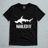 Nailed It Hammerhead Shark Tee Funny Shark T-Shirt thumb 5