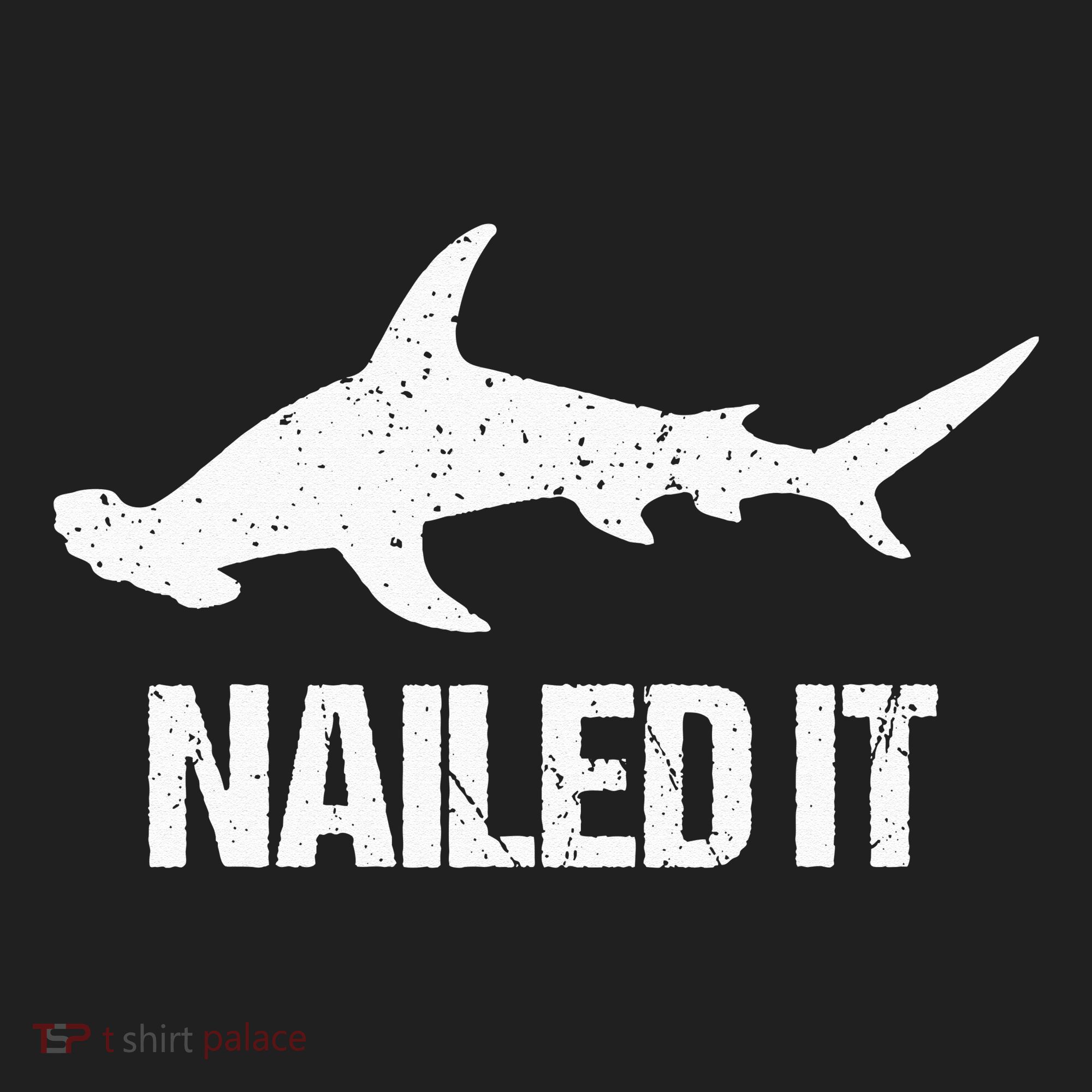 Nailed It Hammerhead Shark Tee Funny Shark Beanie