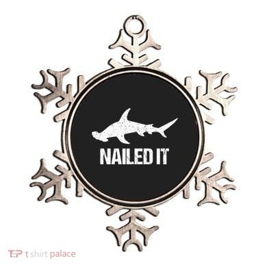 Nailed It Hammerhead Shark Tee Funny Shark Ornament