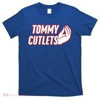 NY Italian Hand Gesture Tommy Cutlets Football Quarterback  T-Shirt thumb 0