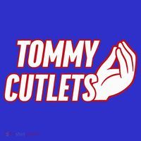 NY Italian Hand Gesture Tommy Cutlets Football Quarterback  Kids Sweatshirt thumb 2