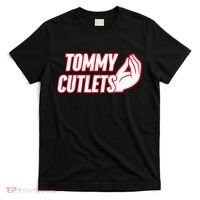 Ny Italian Hand Gesture Tommy Cutlets Football Quarterback T-Shirt thumb 0