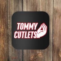 Ny Italian Hand Gesture Tommy Cutlets Football Quarterback Coaster thumb 0