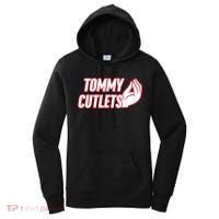 Ny Italian Hand Gesture Tommy Cutlets Football Quarterback Women's Hoodie thumb 0