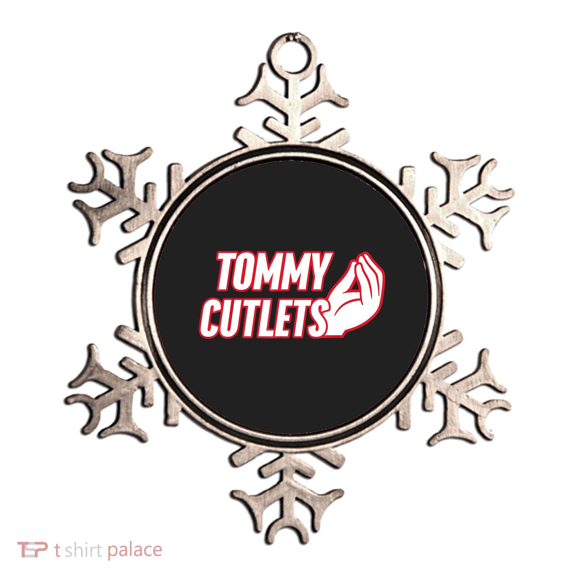 Ny Italian Hand Gesture Tommy Cutlets Football Quarterback Ornament