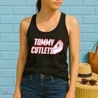 Ny Italian Hand Gesture Tommy Cutlets Football Quarterback Women's Tank Top thumb 2